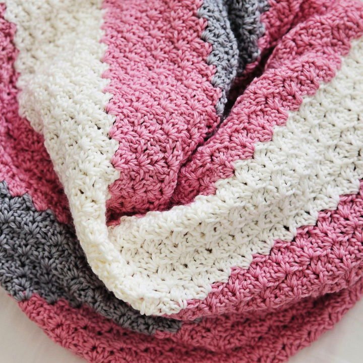 4. Crochet Baby Blanket Size